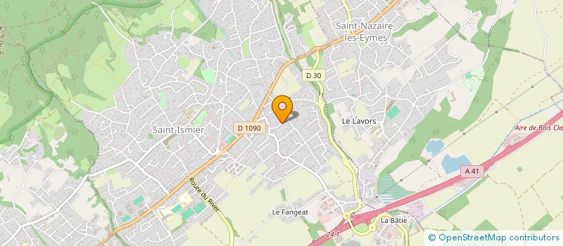 localisation de l'entreprise ARCOLE 38 à SAINT-ISMIER