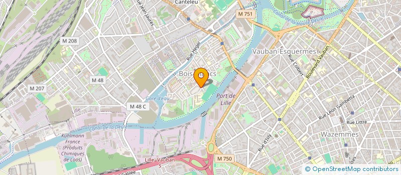 localisation de l'entreprise ARCOLE INGENIERIE SYSTEMS à LILLE