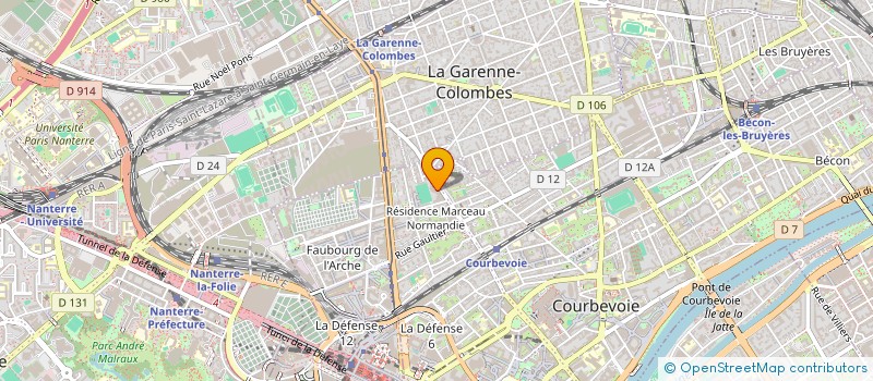 localisation de l'entreprise ARCOLE SOLUTIONS à COURBEVOIE
