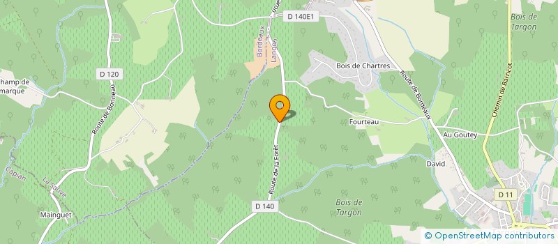 localisation de l'entreprise ARCOLE STRATEGIES  TARGON