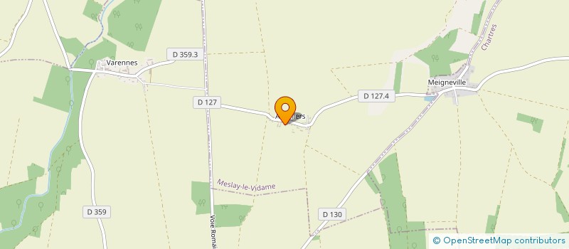 localisation de l'entreprise ARCOLUX FRANCE à MESLAY-LE-VIDAME