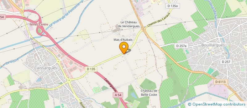 localisation de l'entreprise ARCOM CAISSARGUES à CAISSARGUES