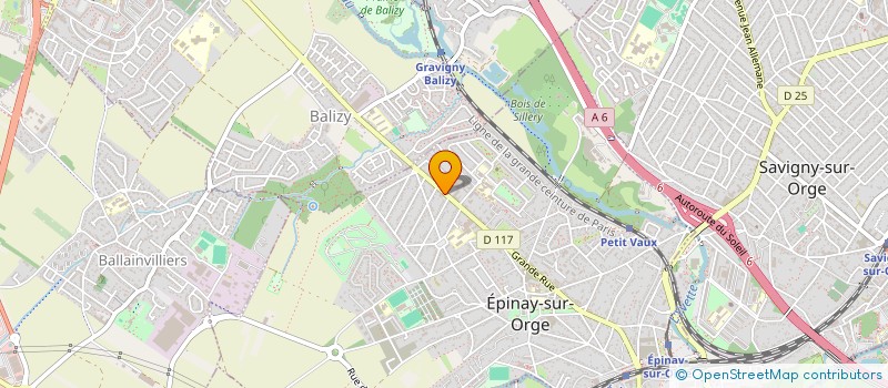 localisation de l'entreprise ARCOM PLUS  EPINAY-SUR-ORGE