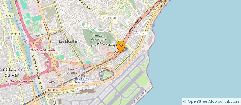 localisation de l'entreprise ARCONCEPTION à NICE
