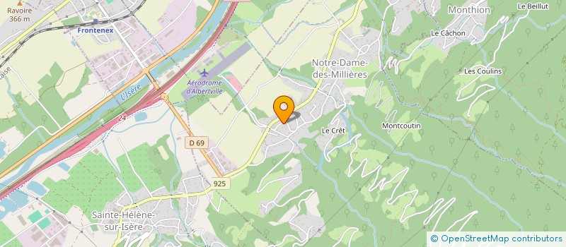 localisation de l'entreprise ARCONDE INNOVATION  NOTRE-DAME-DES-MILLIERES