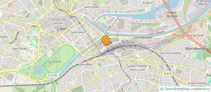 localisation de l'entreprise ARCONNAY INVEST à CAEN