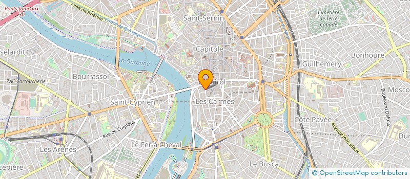 localisation de l'entreprise ARCONNERIE FRANCAISE INVESTISSEMENTS  TOULOUSE