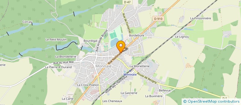 localisation de l'entreprise ARCONSEIL  MONNAIE