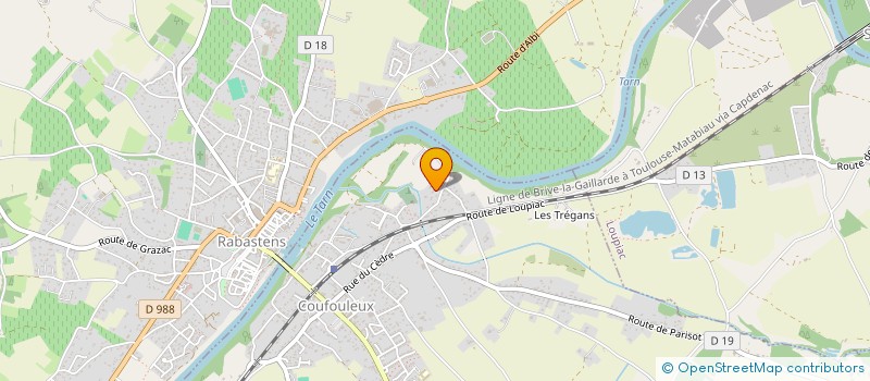 localisation de l'entreprise ARCONSEIL  COUFOULEUX