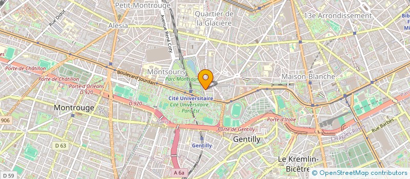 localisation de l'entreprise ARCONTACT  PARIS