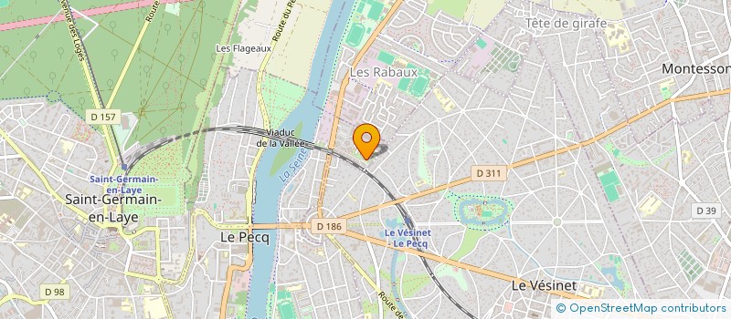 localisation de l'entreprise ARCONTE  LE PECQ