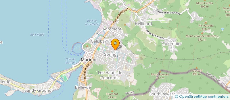 localisation de l'entreprise ARCOPASE  SAINT MARTIN