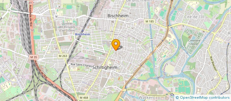 localisation de l'entreprise ARCOPI à SCHILTIGHEIM