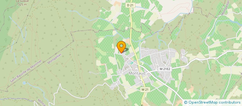 localisation de l'entreprise ARCOPTIC  MONTAUD