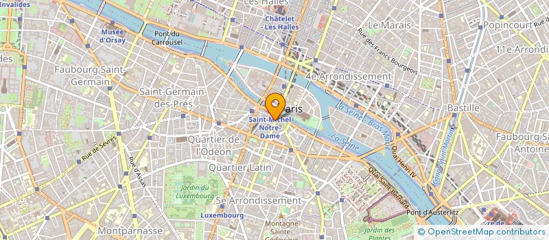 localisation de l'entreprise ARCOS  PARIS