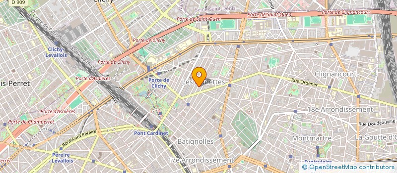 localisation de l'entreprise ARCOS à PARIS