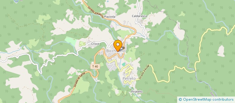 localisation de l'entreprise ARCOSUR à PETRETO-BICCHISANO