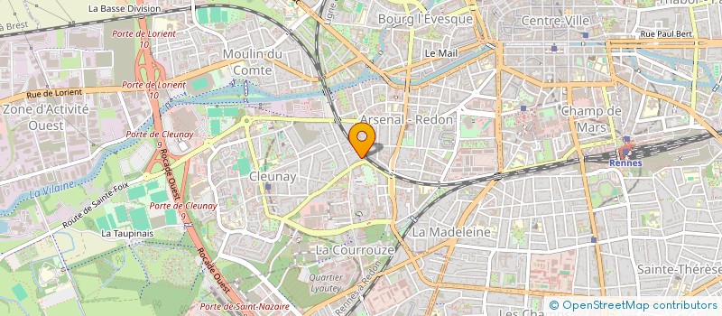 localisation de l'entreprise ARCOVIE  RENNES