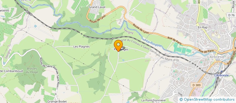 localisation de l'entreprise ARCRESA à SAVIGNY