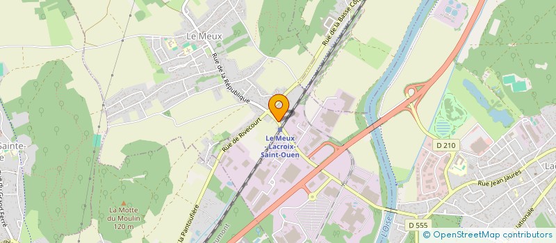 localisation de l'entreprise ARCROM MANUFACTURING  LE MEUX