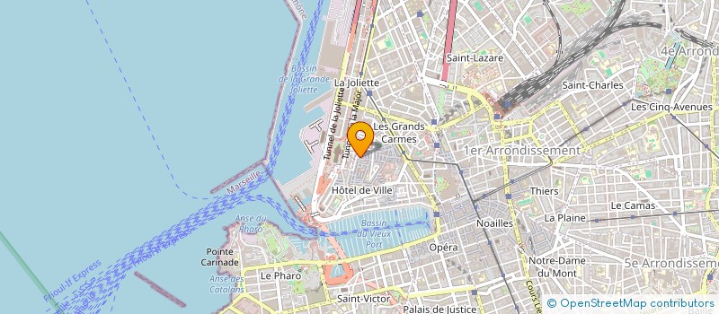 localisation de l'entreprise ARCRONE à MARSEILLE