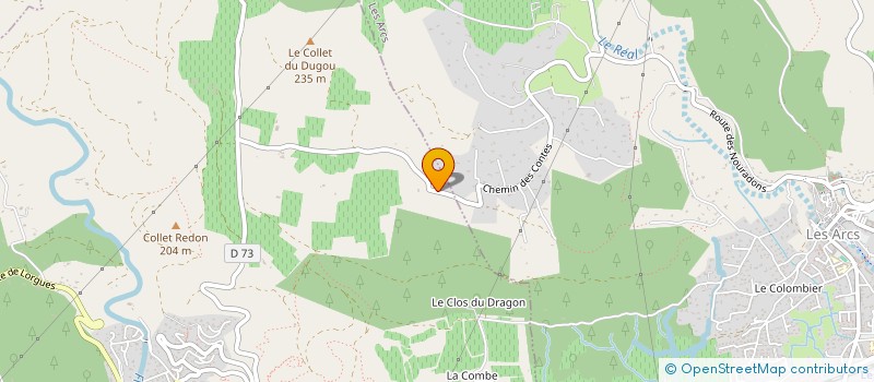 localisation de l'entreprise ARCS STAFF  TARADEAU