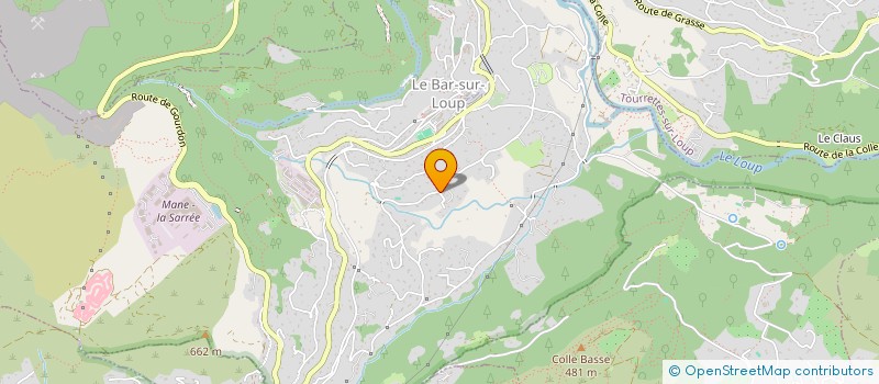 localisation de l'entreprise ARCTIC AROMA  LE BAR-SUR-LOUP