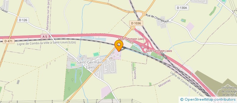 localisation de l'entreprise ARCTP  SAINT-GERMAIN-LAXIS