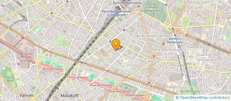 localisation de l'entreprise ARCTURUS  PARIS