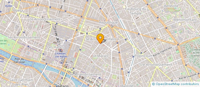 localisation de l'entreprise ARCTURUS INVEST  PARIS