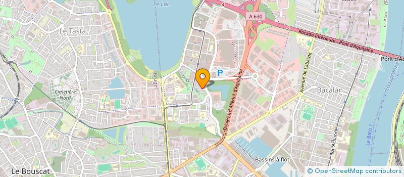 localisation de l'entreprise ARCURES  BORDEAUX