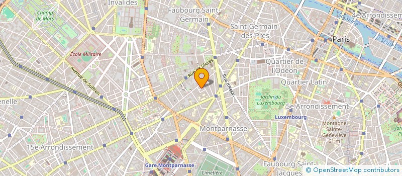 localisation de l'entreprise ARCUS A V ANIMATION VOYAGE à PARIS