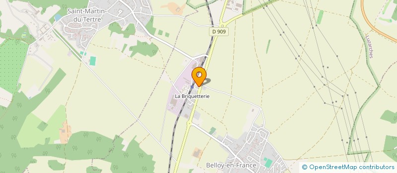 localisation de l'entreprise ARCUS FRANCE à VIARMES