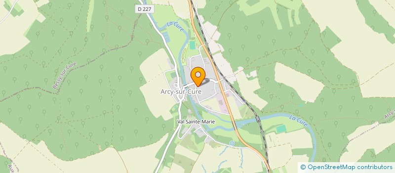 localisation de l'entreprise ARCY D'ICI  ARCY-SUR-CURE