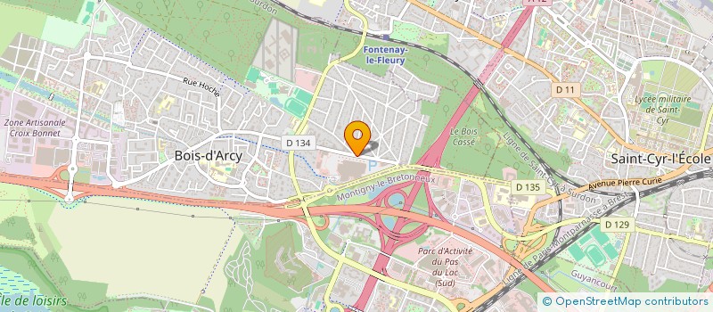 localisation de l'entreprise ARCYCOM à BOIS-D'ARCY