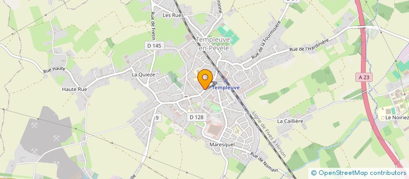 localisation de l'entreprise ARCYMAJE IMMO  TEMPLEUVE-EN-PEVELE