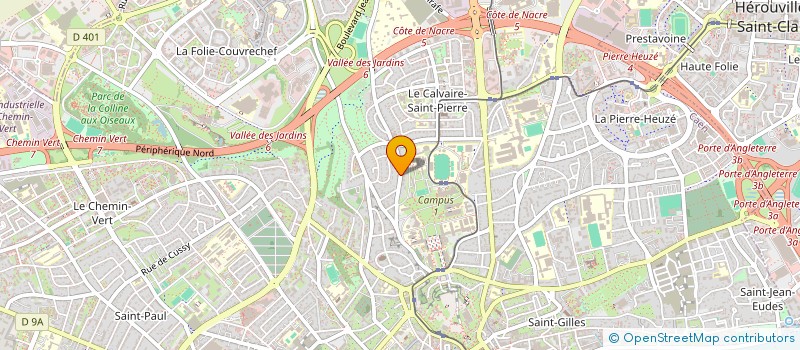 localisation de l'entreprise ARCYTIS à CAEN