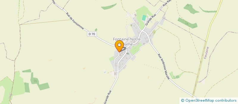 localisation de l'entreprise ARD à FONTAINE-NOTRE-DAME