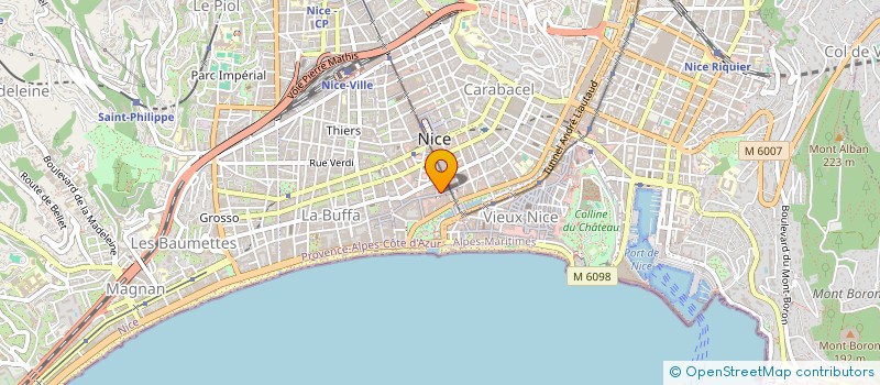 localisation de l'entreprise ARD à NICE