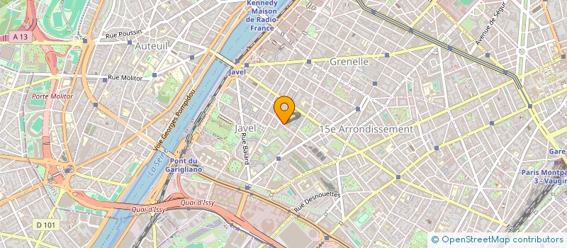 localisation de l'entreprise ARD AUTOMOBILES  PARIS