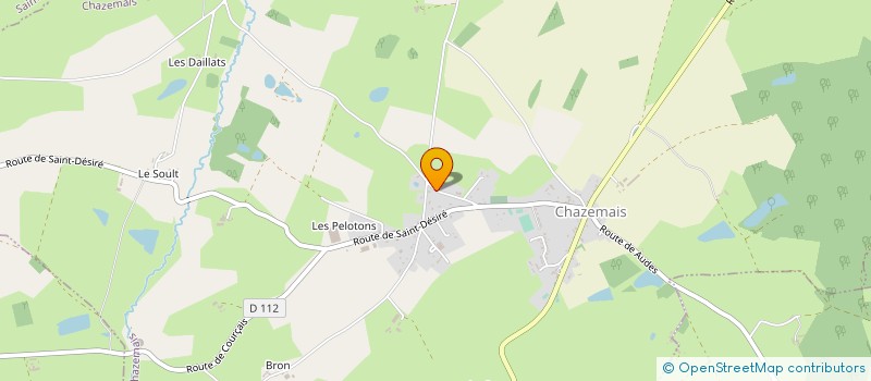 localisation de l'entreprise ARD AUVERGNE RAPIDE DISTRIBUTION à CHAZEMAIS