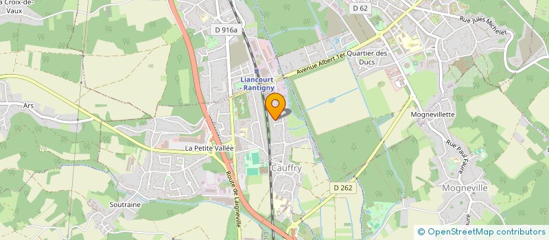 localisation de l'entreprise ARD INDUSTRIES à CAUFFRY
