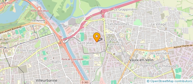 localisation de l'entreprise ARD MAQUETTE  VILLEURBANNE