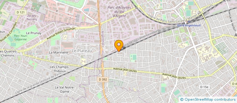 localisation de l'entreprise ARD SERVICE  CHAMPIGNY-SUR-MARNE