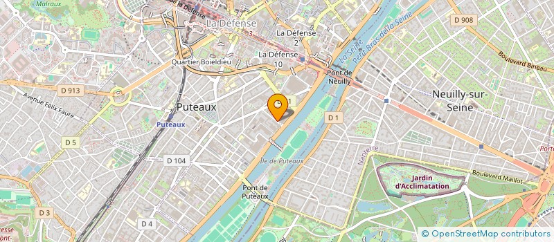 localisation de l'entreprise ARD SERVICES à PUTEAUX