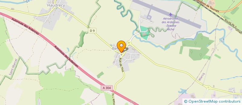 localisation de l'entreprise ARD'WIN ARTS  BELVAL