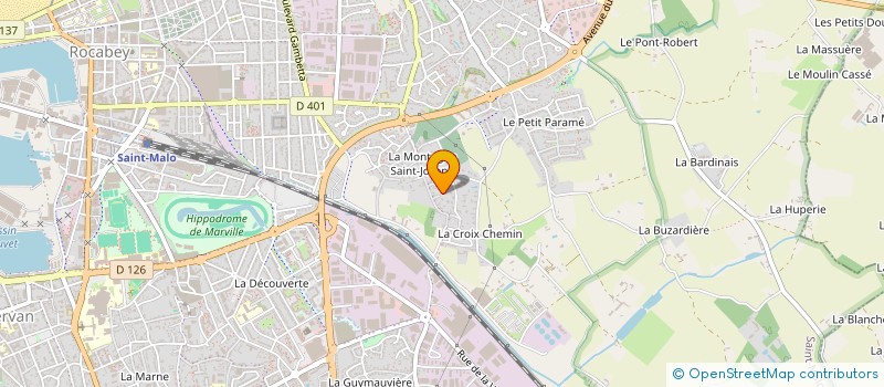 localisation de l'entreprise ARDA  SAINT-MALO