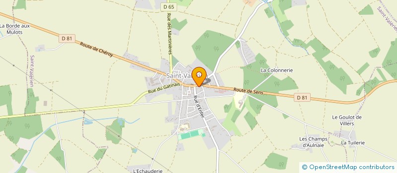 localisation de l'entreprise ARDA  SAINT-VALERIEN