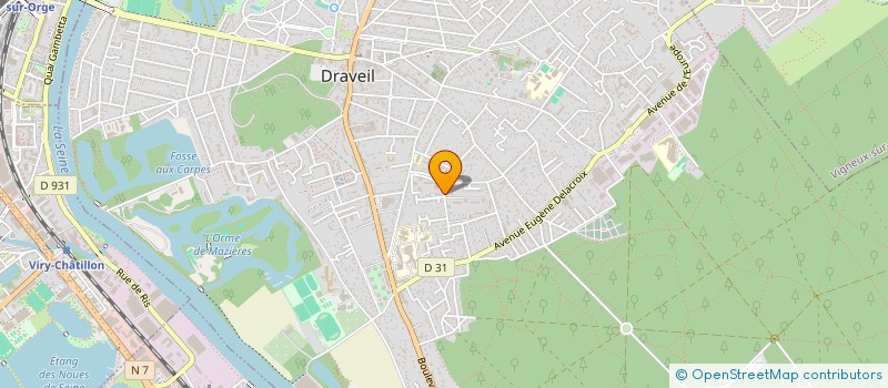 localisation de l'entreprise ARDA à DRAVEIL