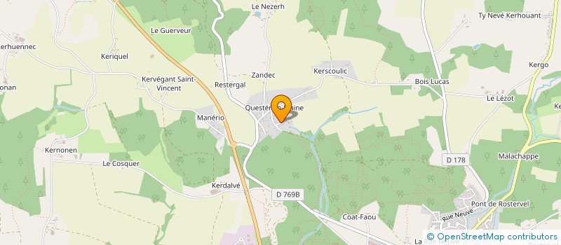 localisation de l'entreprise ARDA à PLOUAY